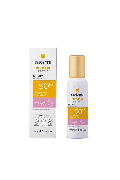 Sesderma Sun protection mist SPF 50 Repaskin Comfort Sun Mist Geranium Sesderma, 100 ml