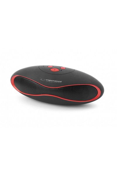 ESPERANZA Trival Ep117kr Portable Speaker With Fm Radio Black / Red