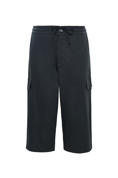 Haşema Black Men's Capri with Cargo Pocket 5073