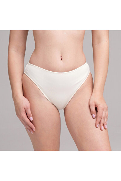 Çebi Çamaşırları Partea de jos a bikiniului Crepe Bliss Fit cu talie înaltă