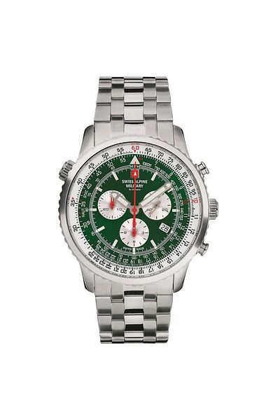 Swiss Alpine Military Mens Watch Swiss Alpine Military 7078.9134, Quartz, 46mm, 10ATM