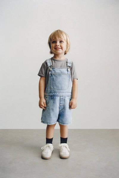 ZRA Vanilla Avenue Laciel Blue Denim Unisex Jeans Salopet Jumpsuit