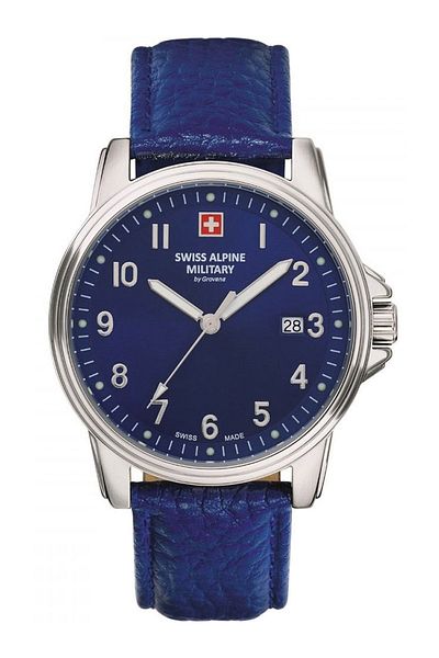 Swiss Alpine Military Mens Watch Swiss Military 7011.1535, Quartz, 40mm, 10ATM