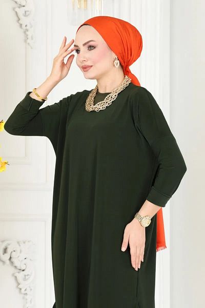 verabelle Tunica Sandy cu mânecă liliac, potrivită pentru mărimea 36-38-40-42-44-46