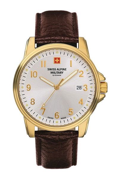 Swiss Alpine Military Mens Watch Swiss Military 7011.1512, Quartz, 40mm, 10ATM