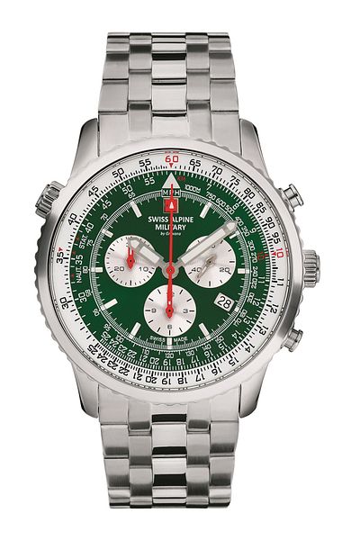 Swiss Alpine Military Mens Watch Swiss Alpine Military 7078.9134, Quartz, 46mm, 10ATM