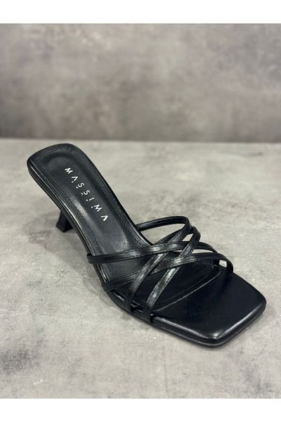 MASSİMA Stylish Slippers with Heels