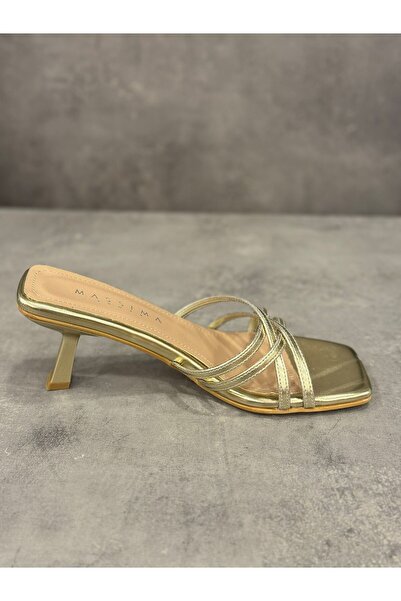 MASSİMA Stylish Slippers with Heels