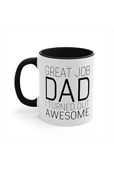 NETWORK ART Print Dore Dad Mug, Gift for Dad, Dad Coffee Mug, Fathers Day Gift Mug Cup, Ingili