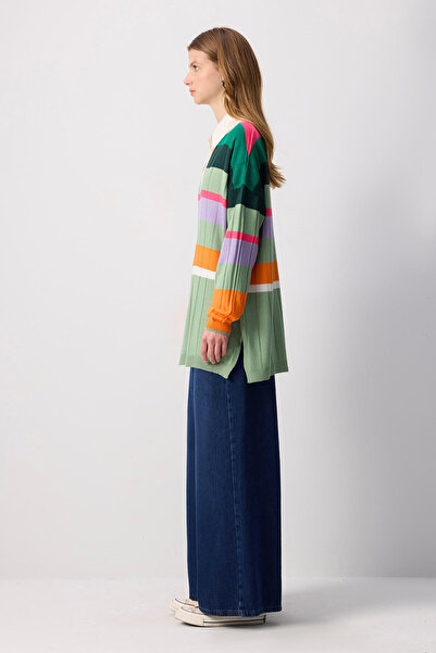 Touché Privé Striped ove Oversized iko tunic