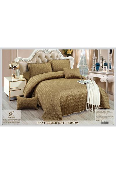 FIONNA.RO 5-Piece Velvet Duvet Set - Claro