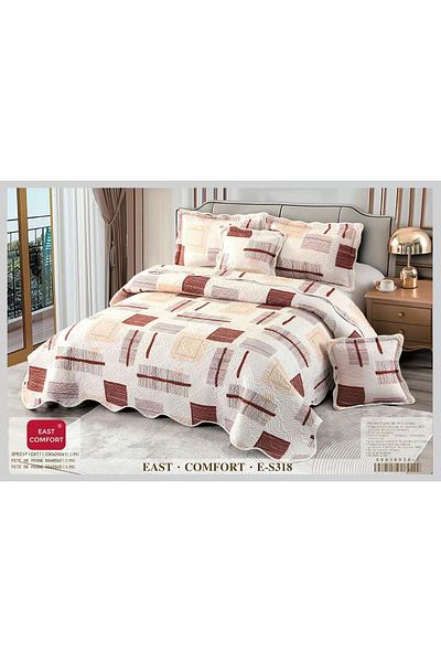FIONNA.RO 5 Piece Duvet Cover Set - Beige Shades