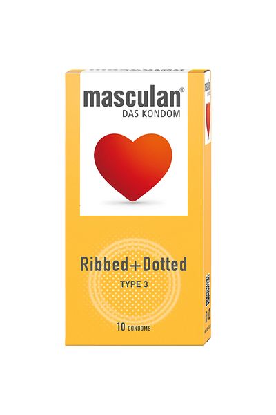 Masculan Masculan Ribbed and Textured Condom