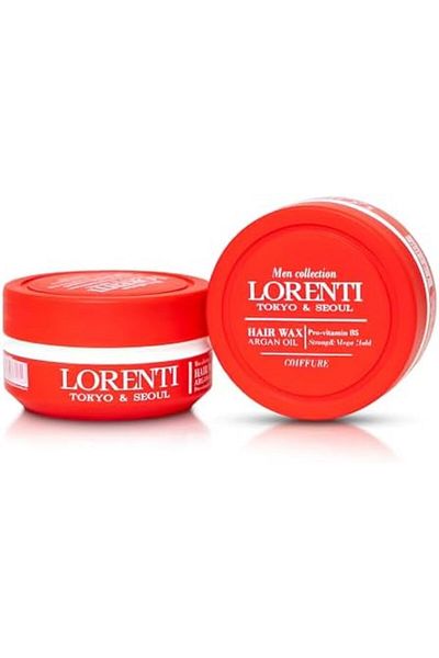 LORENTİ Styling Hair Wax Pro-vitamina B5 Men Collection (Mega Hold)