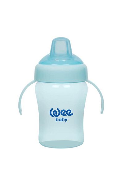 MBB ETİCARET W Baby Colorful Anti-Spill Anti-Colic Cup with Handle 240 ml 775
