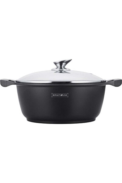 Royalty Line Oală antiaderentă cu înveliș tip marmură, model BS-ML, 34cm, 9.9L