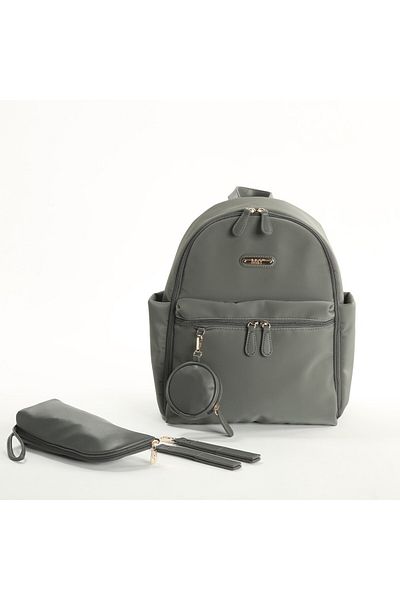 MBB ETİCARET My Diamond Mother Baby Care Backpack 7345 Gray
