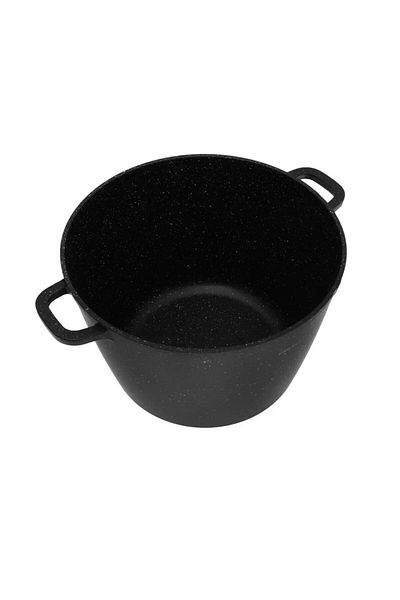 Kinghoff Pot with lid 28 cm, 10L – Kinghoff KH 1599, non-stick with marble, ideal for soups and large dishes