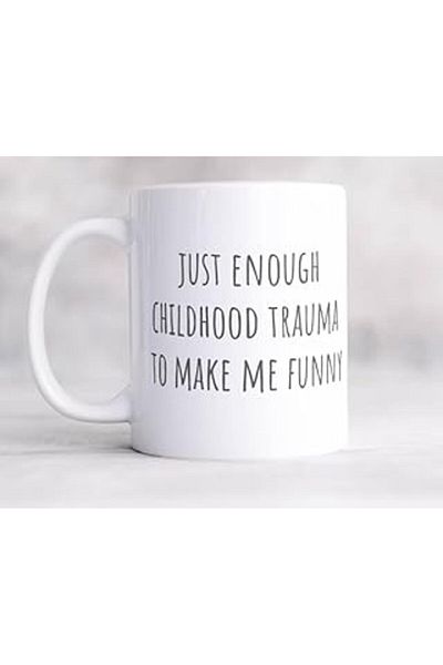 NETWORK ART Print Dore I'Ve Had Enough of Making You Funny Childhood Trauma Sarcastic Coffee Mug,Funny He English