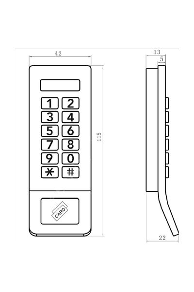 Yuma Password Locker Cabinet Cabinet Lock