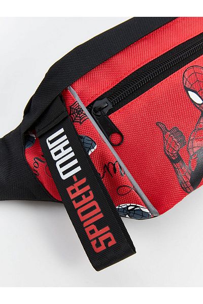 LC Waikiki Red Spider-Man Printed Boy's Chest Bag