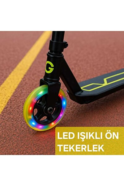 Scooter Cool Wheel Led Işıklı 2 Tekerlekli Neon Scooter | 5+ yaş