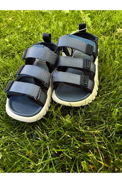 Vicco Size 26-35 Three Stripes Lightweight Non-Slip Sole Girls-Boys Sandals