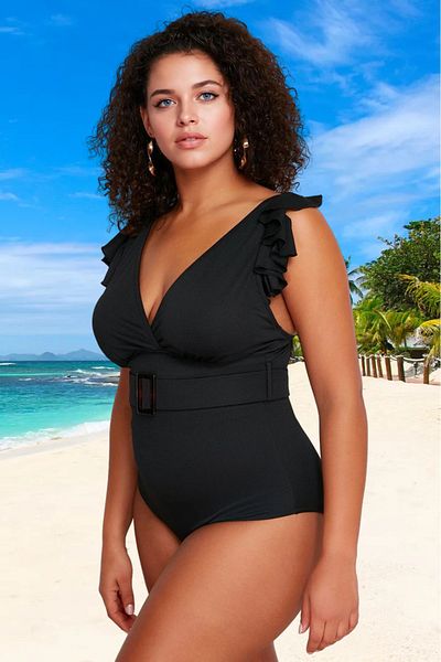 PayBuy Comfortable Relaxed Fit Plus Size Swimsuit Uv Protection Confident Style Beachwear