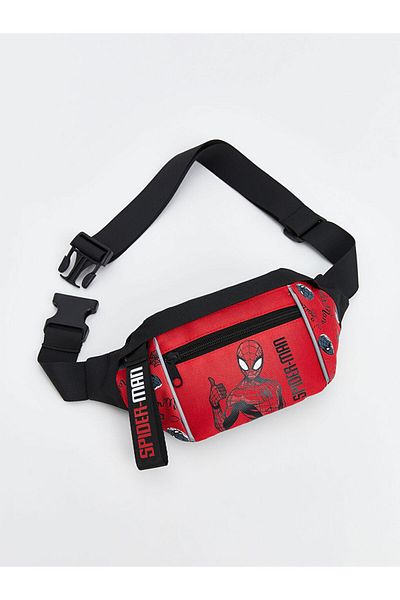 LC Waikiki Red Spider-Man Printed Boy's Chest Bag