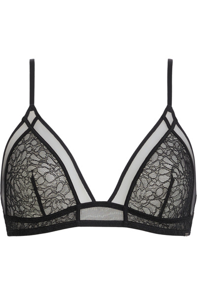 Calvin Klein UNLINED TRIANGLE Kadın Siyah Sütyen