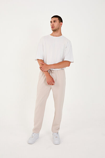 KAPHONE Men's Straight Leg Trousers with Back Pocket