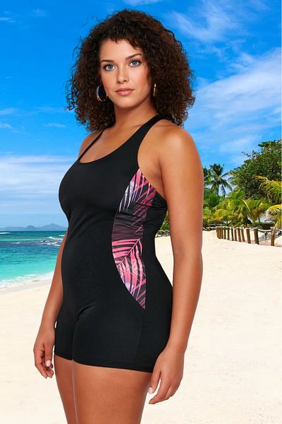 PayBuy Comfortable Relaxed Fit Plus Size Swimsuit Quick Dry