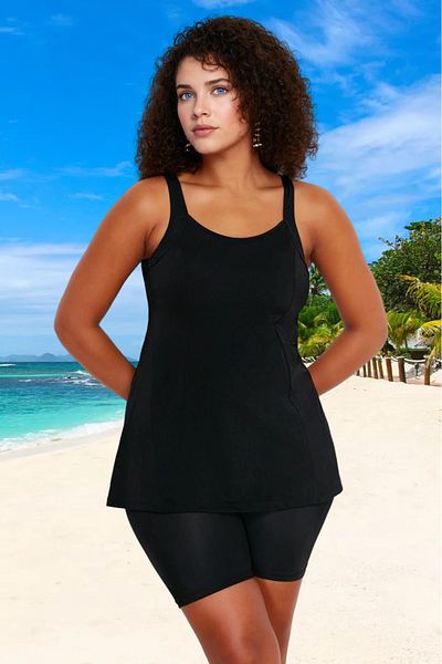 PayBuy Comfortable Relaxed Fit Plus Size Swimsuit Wide Quick Dry for Beach and Pool