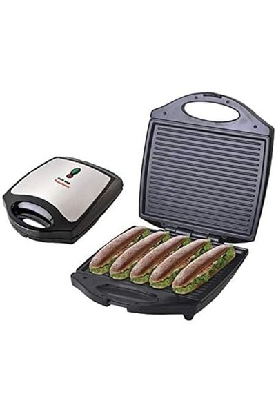 HOME MASTER Sandwich Grill HM-323, Home Master, Silver Color