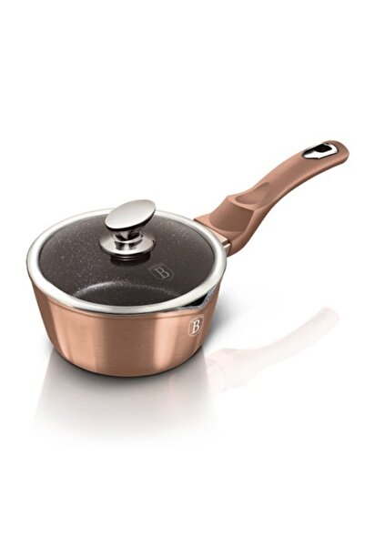 Berlinger Haus Marble Pot With Lid 16 Cm Rose Gold Metallic Line Berlinger Haus Bh 1524n