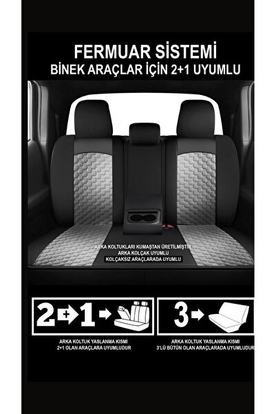 Galaxy Nissan Pulsar Compatible Anzer Plus Series Auto Seat Cover