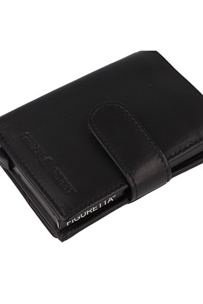 Greenburry Kreditkartenetui RFID Schutz Leder 8 cm