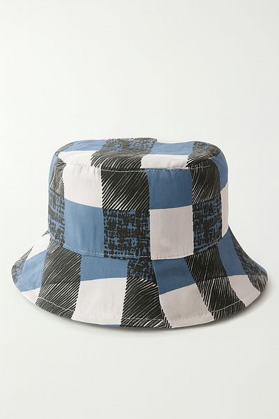 mia mia Baby Checkered Summer Bucket Hat
