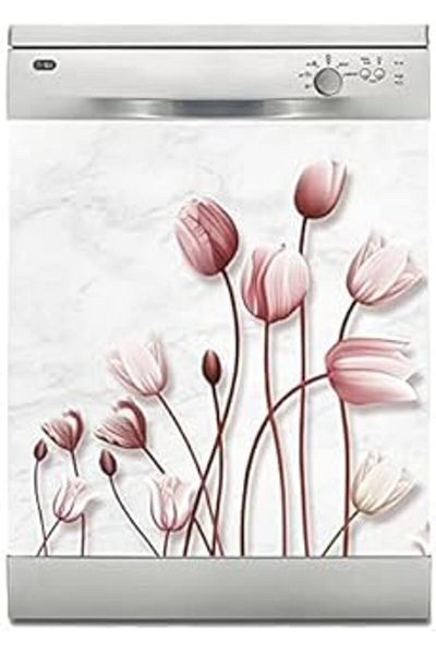 AMAZON TOHUM Dishwasher Sticker Coating White Goods Coating 3D Branches