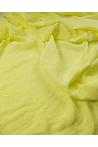 Kumaş Parça Lemon Yellow 84% Viscose 16% Synthetic Aerobin Weavings (Width 135 cm X Length 235 cm)