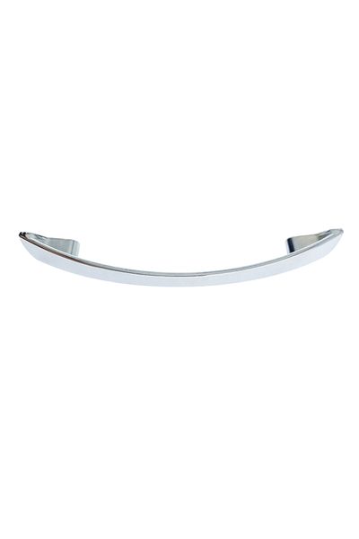 OEM Maner din metal pentru mobilier, lungime 135 mm, MOB-66586, argintiu