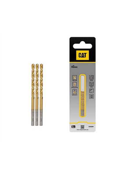 Caterpillar Steel Drill Bit Set 3 pcs 2mm CAT DA02001