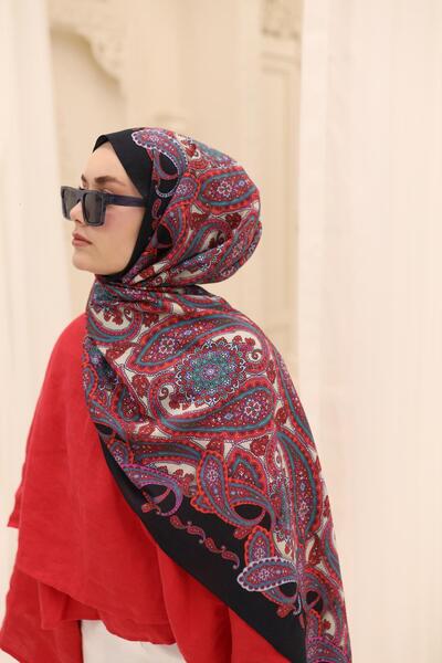 Silk Home شال من الألياف الطبيعية من مايدا