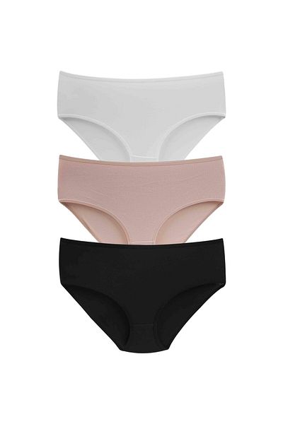 Lady's First Women's Laundry - 3-Piece Batu-Wide Basen Mixed Color