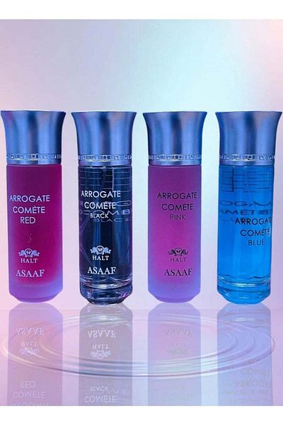 ASSAF New Assaf Luxury Collection, Captivating Scents, High Concentration - 4 Pieces * 200ml