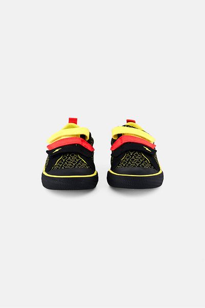 CLARKS Pokemon x Clarks Kids Boy Foxing Mist K Velcro Closure Shoes, Black