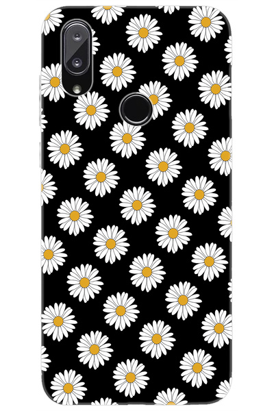 Vestel Venüs E5 Uyumlu Kılıf Desen Baskılı Silikon Papatya Serisi STK:634 CP-...