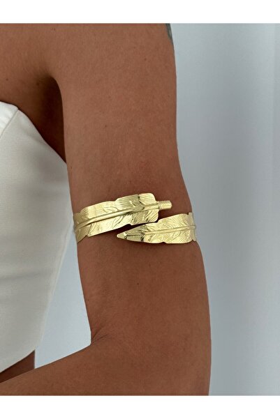 luxyansımalar سوار معصم بازو بتفاصيل أوراق الشجر قابل للتعديل