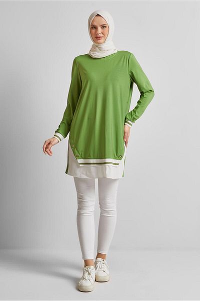 Alvina Garnished Tesetture Tunic 44645