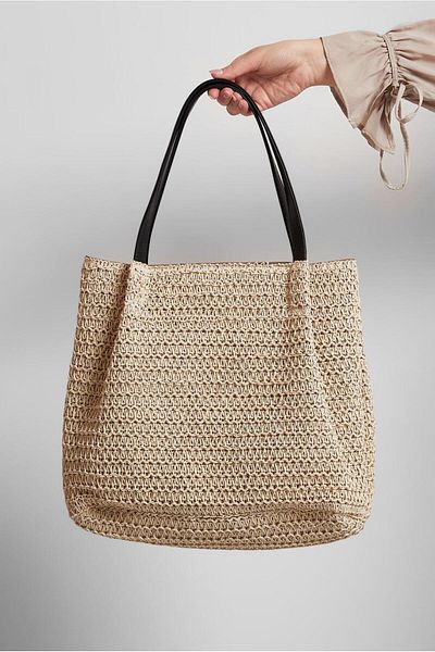 Alvina Alvi̇na Wicker Bag 2179